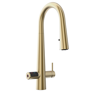 Zip HydroTap G5 Boiling, Chilled, Hot & Ambient Celsius Plus All-In-One Pull Out - Brushed Brass H5X784Z18AU