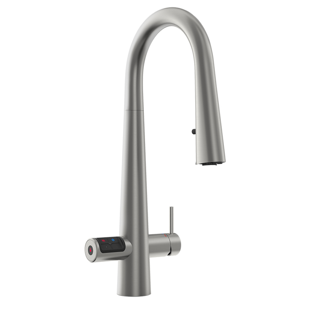 Zip HydroTap G5 Boiling, Chilled, Hot & Ambient Celsius Plus All-In-One Pull Out - Brushed Gun Metal H5X784Z19AU