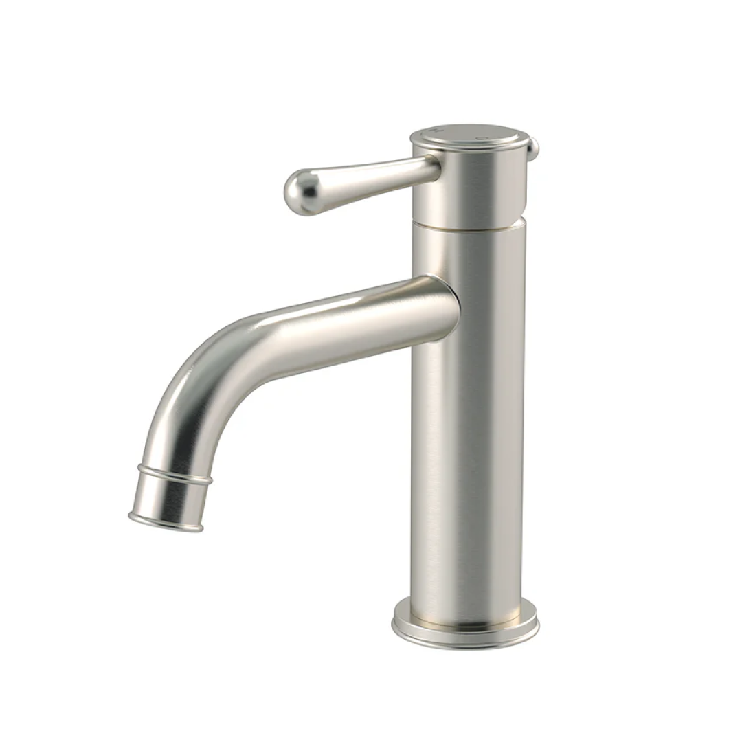 Meir Harrington Short Basin Mixer - Brushed Nickel HB03-PVDBN