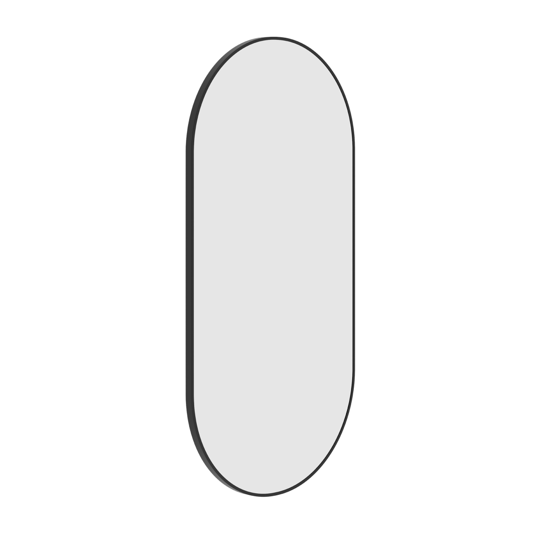 Thermogroup Ablaze Havana Pill Black Framed Mirror - HP5010B
