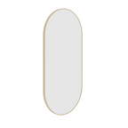 Thermogroup Ablaze Havana Pill Gold Framed Mirror - HP5010G