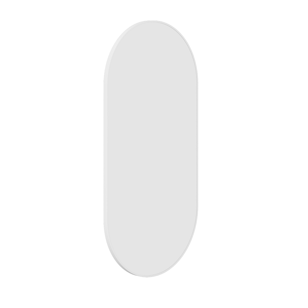 Thermogroup Ablaze Havana Pill White Framed Mirror - HP5010W