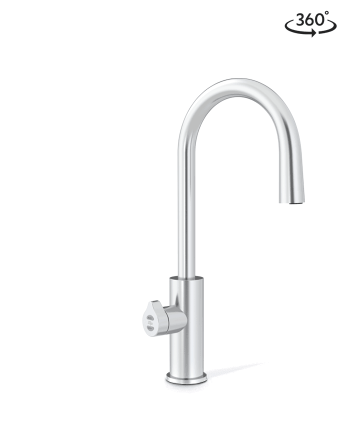 Zip HydroTap G5 Boiling & Ambient Arc Plus Brushed Chrome H5L785Z01AU — 360° view