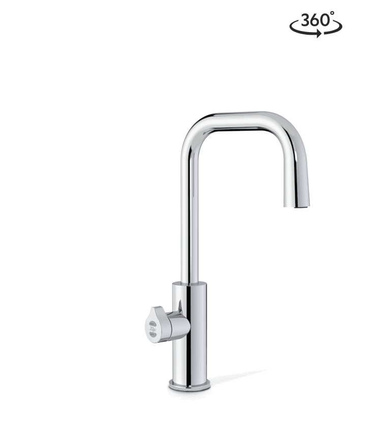 Zip Hydrotap G5 Cube Plus Boiling & Chilled - Chrome H5C784Z00AU — 360° view