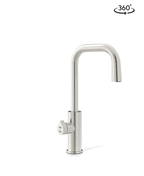 Zip Hydrotap G5 Cube Plus Boiling & Chilled - Brushed Nickel H5C784Z11AU — 360° view