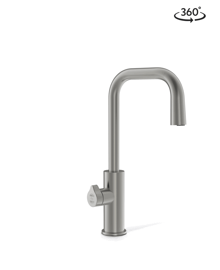Zip HydroTap G5 Boiling, Chilled & Sparkling Cube Plus Gun Metal H5C783Z09AU — 360° view