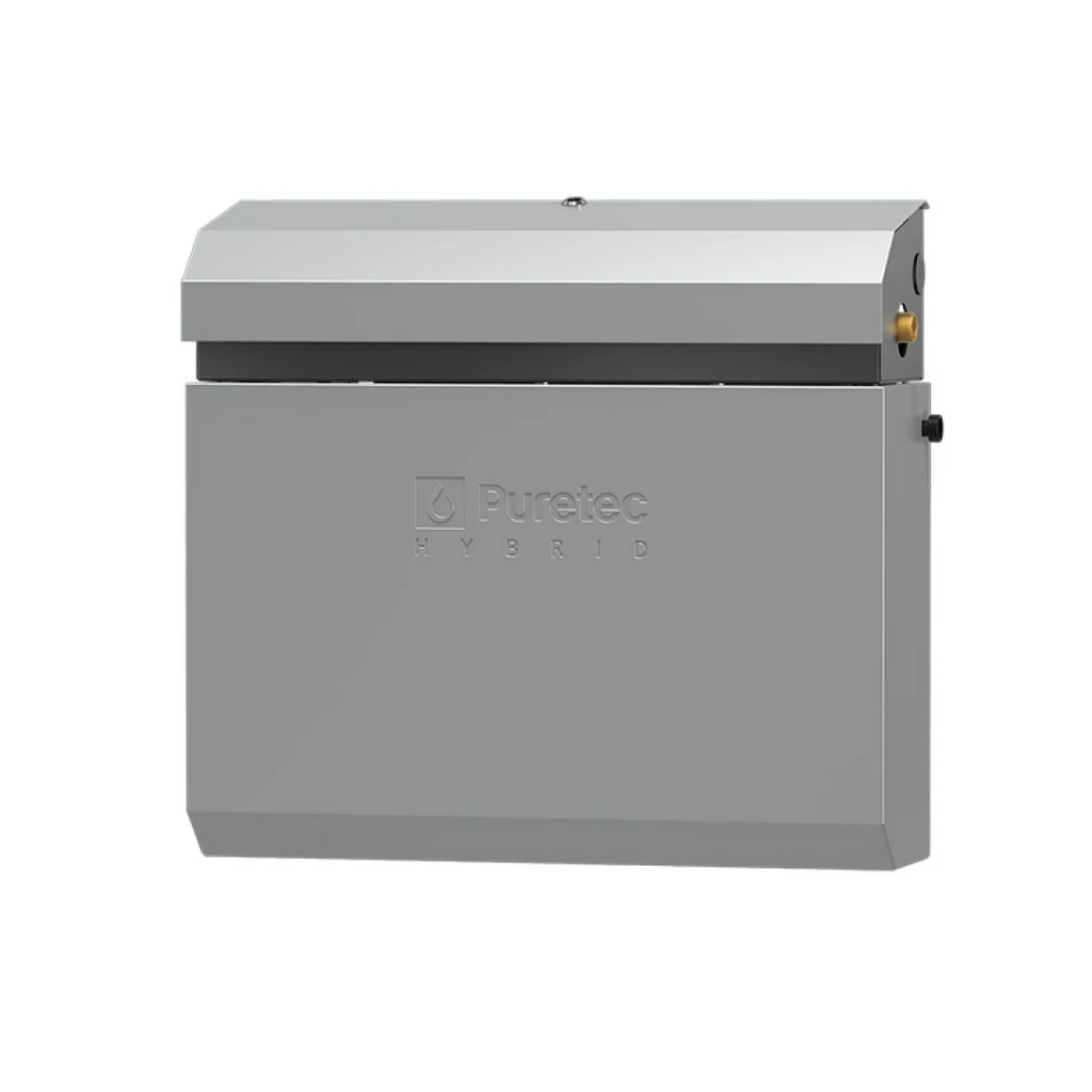 Puretec Hybrid E13 3-Stage 1 Micron Reversible High Flow UV Water Treatment System with Architecturally Mounted Cover - HYBRID-E13AMC-LF