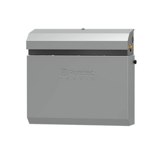 Puretec Hybrid E13 3-Stage 1 Micron Reversible High Flow UV Water Treatment System with Architecturally Mounted Cover - HYBRID-E13AMC-LF