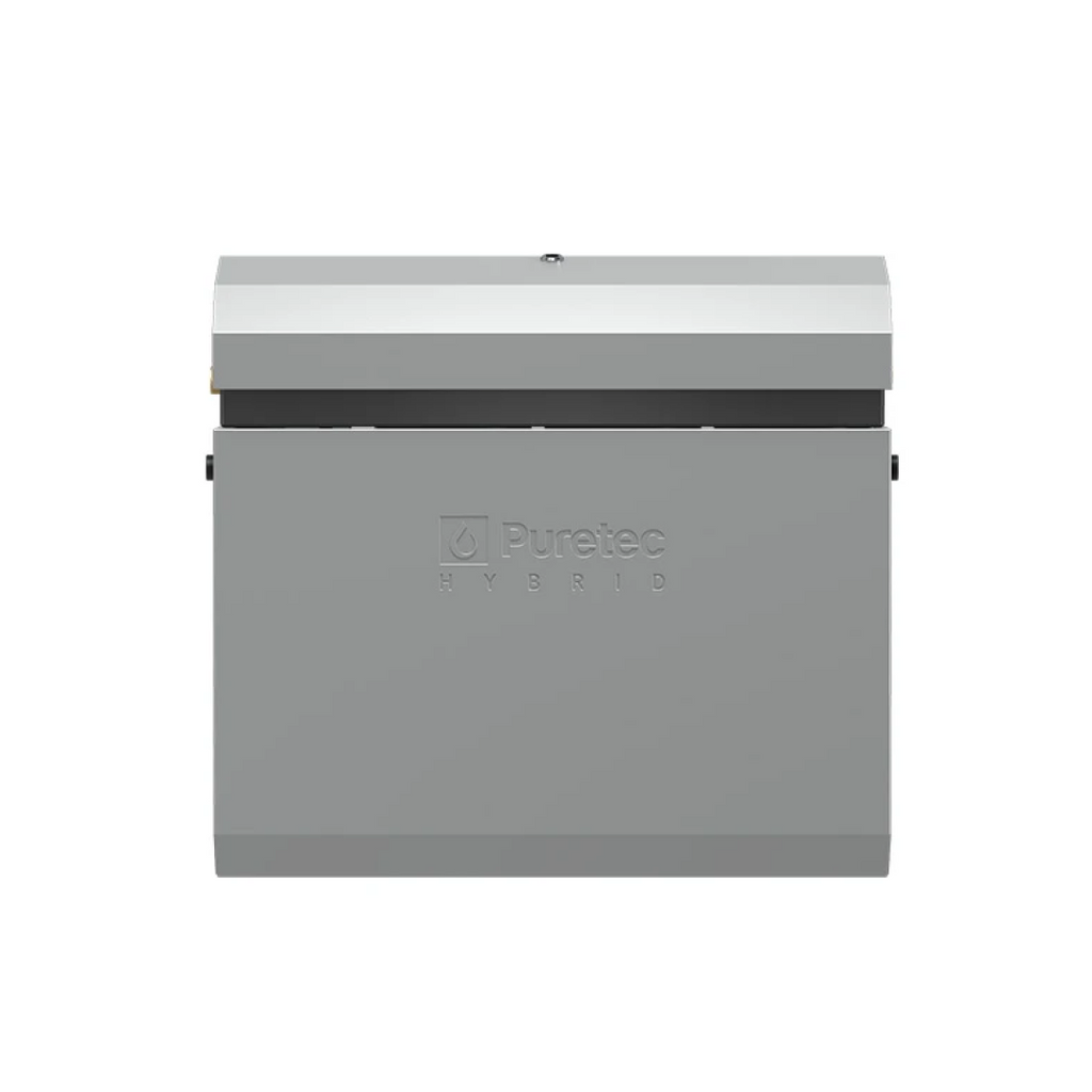 Puretec Hybrid E13 3-Stage 1 Micron Reversible High Flow UV Water Treatment System with Architecturally Mounted Cover - HYBRID-E13AMC-LF