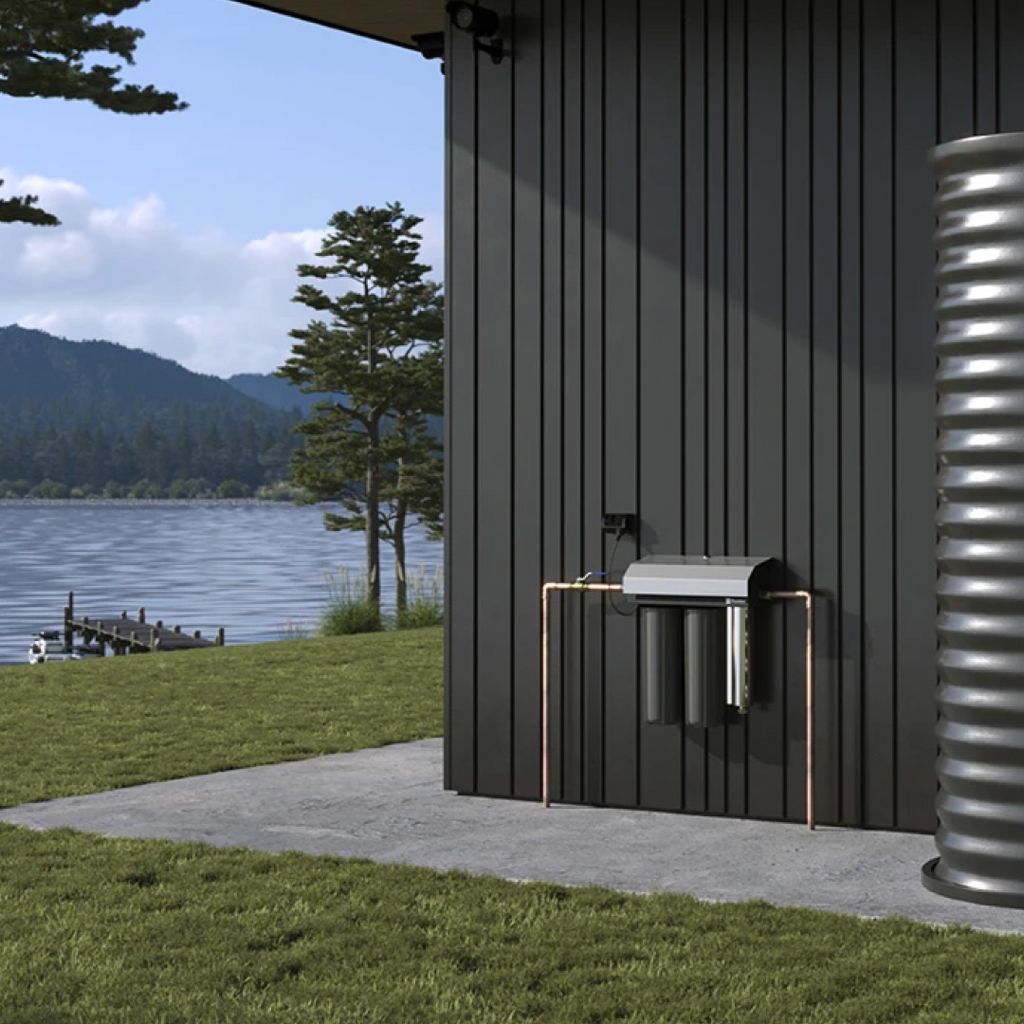 Puretec Hybrid E7 Dual Stage 5 Micron Reversible High Flow UV Water Treatment System - HYBRID-E7-LF