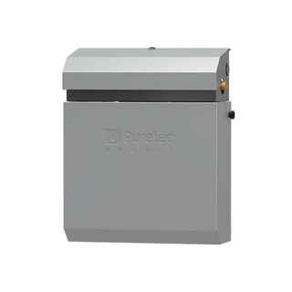 Puretec Hybrid E7 Dual Stage 5 Micron Reversible High Flow UV Water Treatment System with Architecturally Mounted Cover - HYBRID-E7AMC-LF