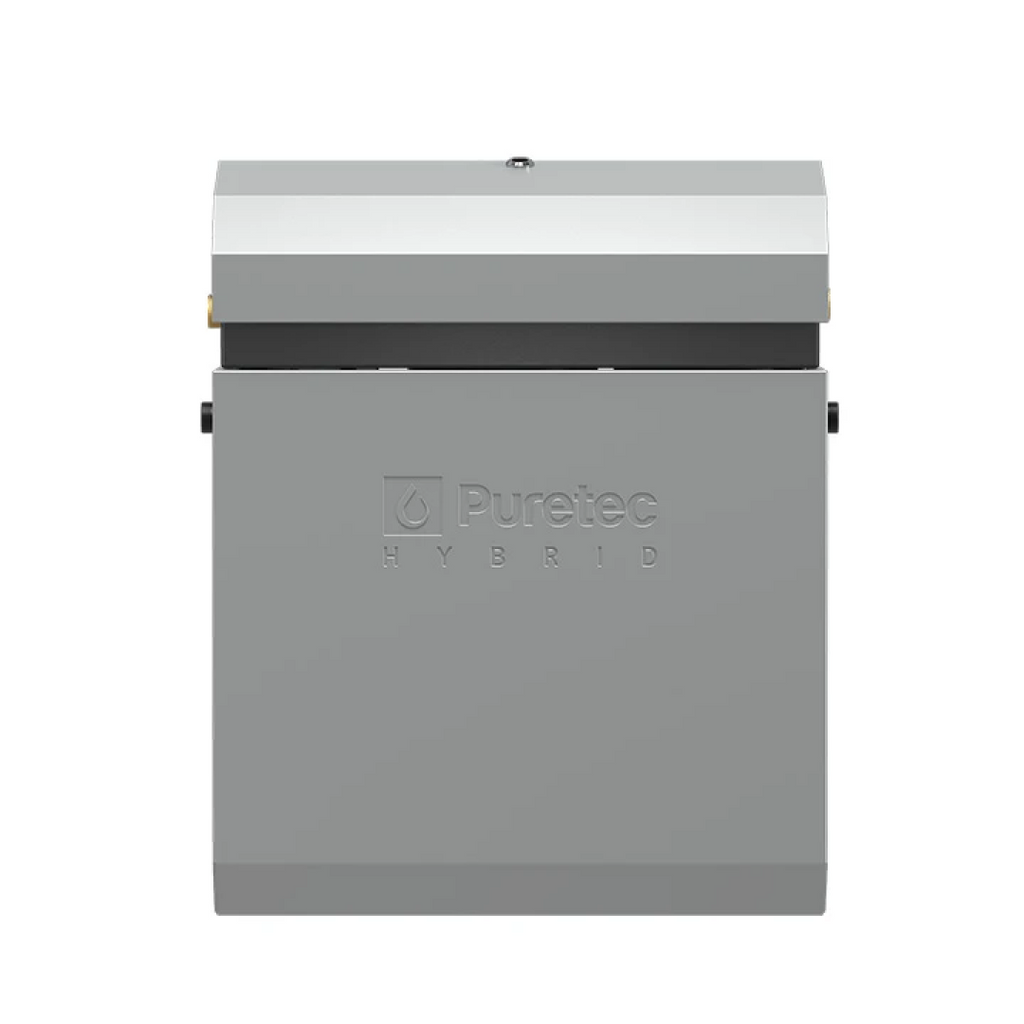 Puretec Hybrid E7 Dual Stage 5 Micron Reversible High Flow UV Water Treatment System with Architecturally Mounted Cover - HYBRID-E7AMC-LF
