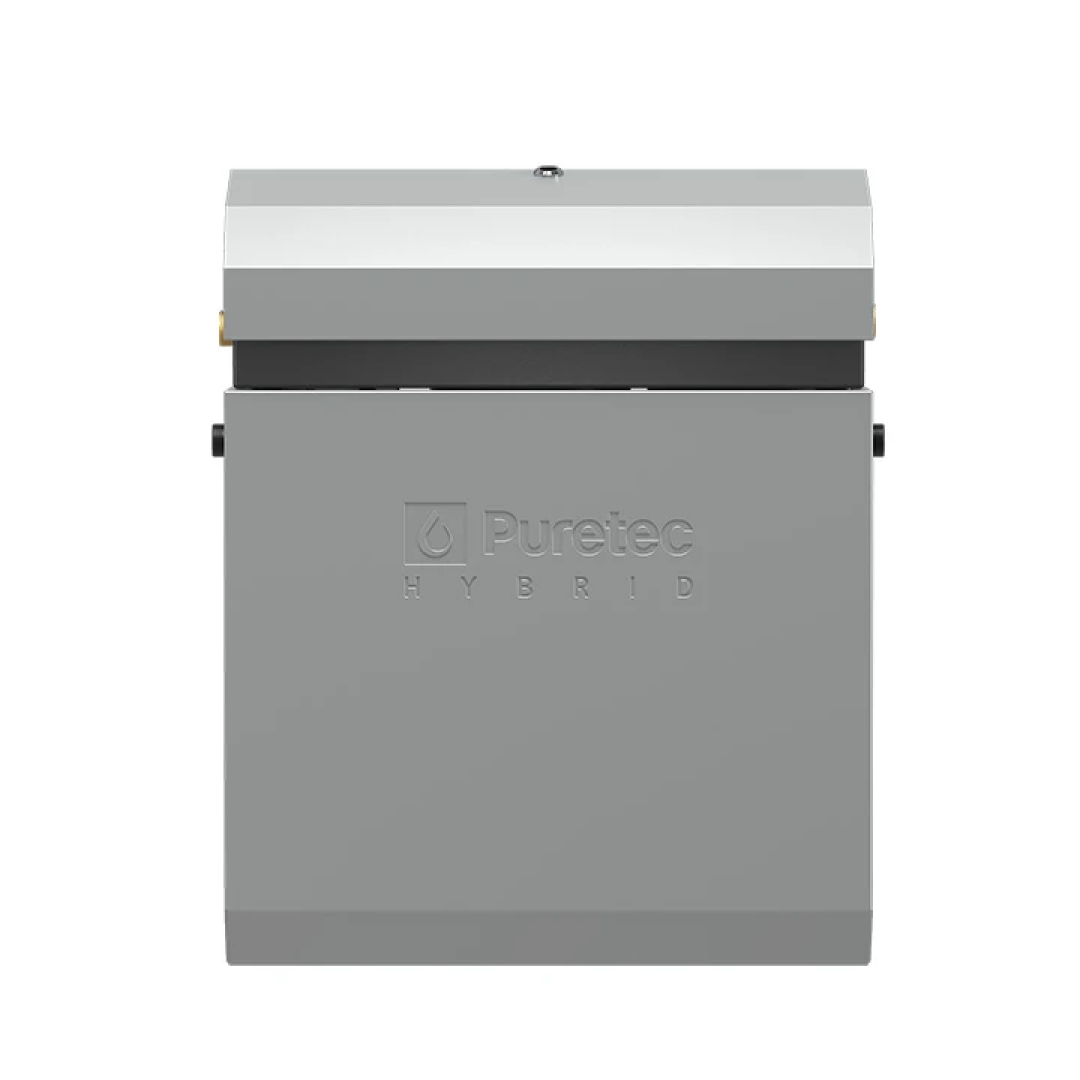 Puretec Hybrid E7 Dual Stage 5 Micron Reversible High Flow UV Water Treatment System with Architecturally Mounted Cover - HYBRID-E7AMC-LF