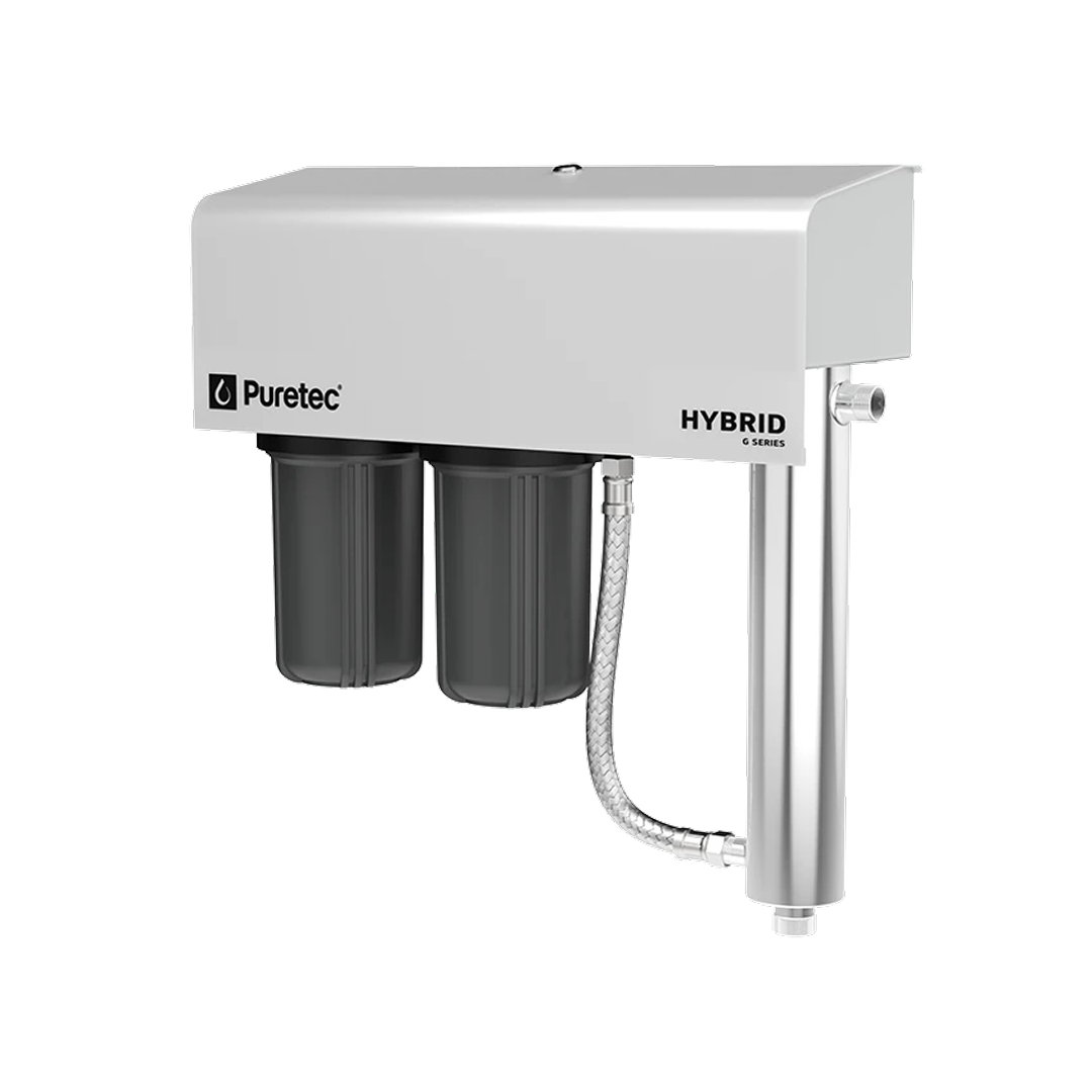 Puretec Hybrid-G6 Dual Stage Filter House System - HYBRID-G6-LT - HYBRID-G6-LF