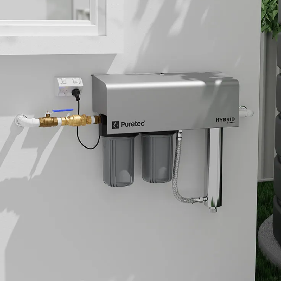 Puretec Hybrid-G6 Dual Stage Filter House System - HYBRID-G6-LT - HYBRID-G6-LF