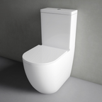 Studio Bagno Hyde Back to Wall Rimless Toilet Suite - HYD001 Back Entry