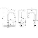 Zip HydroTap G5 Boiling, Chilled, Hot & Ambient Celsius Plus All-In-One - Matte Black H5M784Z03AU