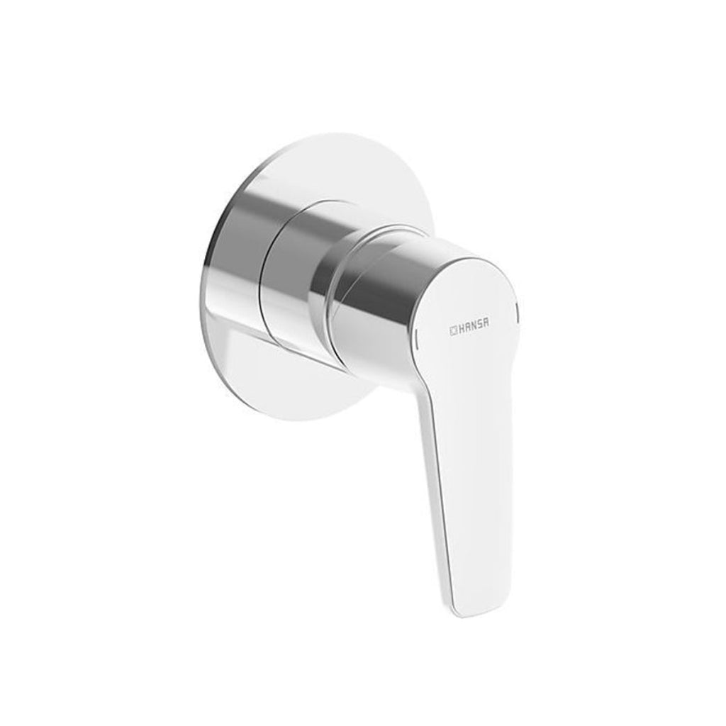 Hansa Polo Neu Round Shower Mixer 90mm Trim Kit - Chrome - 50629093