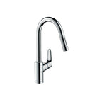 Hansgrohe Focus Kitchen Mixer with Pull-out Swivel Spout - Chrome - 31815003