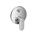 Hansgrohe Rebris S Single Wall Bath Mixer - Includes iBox In-Wall Body - Chrome - 72466003 + 01800180