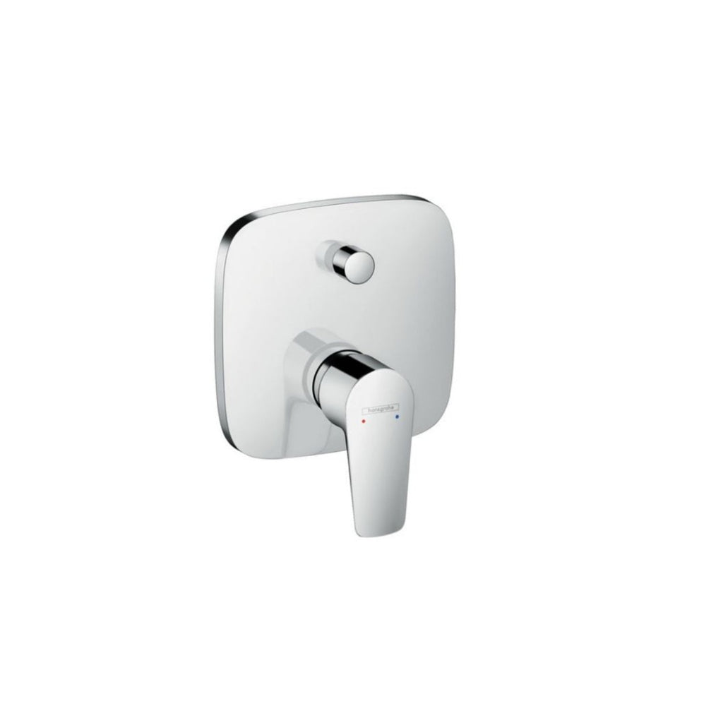 Hansgrohe Talis E Single Lever Diverter Mixer with In-Wall Body - Chrome - 71745003 + 01800180