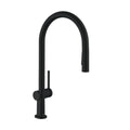 Hansgrohe Talis M54 2jet Single Lever 210 Pull-Out Spray Kitchen Mixer - Matte Black - 72800673