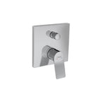 Hansgrohe Vivenis Bath Wall Mixer & Diverter - Includes In-Wall Body - Chrome - 75415003 + 01800180