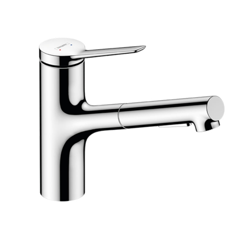 Hansgrohe Zesis M33 Kitchen Mixer 150 Pull out Spray 2jet - Chrome