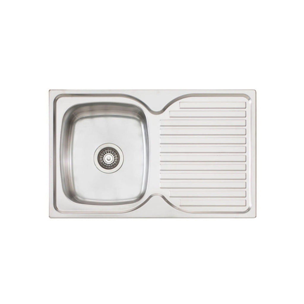 Harmony Bassini Reversible Single Bowl Sink & Drainer PPH20 - PPH20NTH