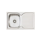 Harmony Bassini Reversible Single Bowl Sink & Drainer PPH20 - PPH20NTH