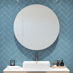 Timberline Havana Shaving Cabinet 750mm - Luxe Graphite Interior - HAVSC750SP