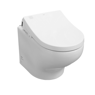 TOTO Hayon Wall Faced Toilet with S7 Washlet TCF4732AT - CW254PJT1WS + TCF4732AT + Q731-0101-A1 + MB175M + THX918 + SHXCP553