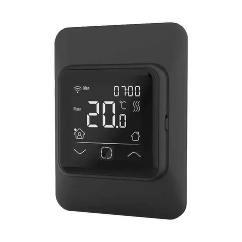 Hotwire Wifi Touchscreen Thermostat - Black HWSMWIFI