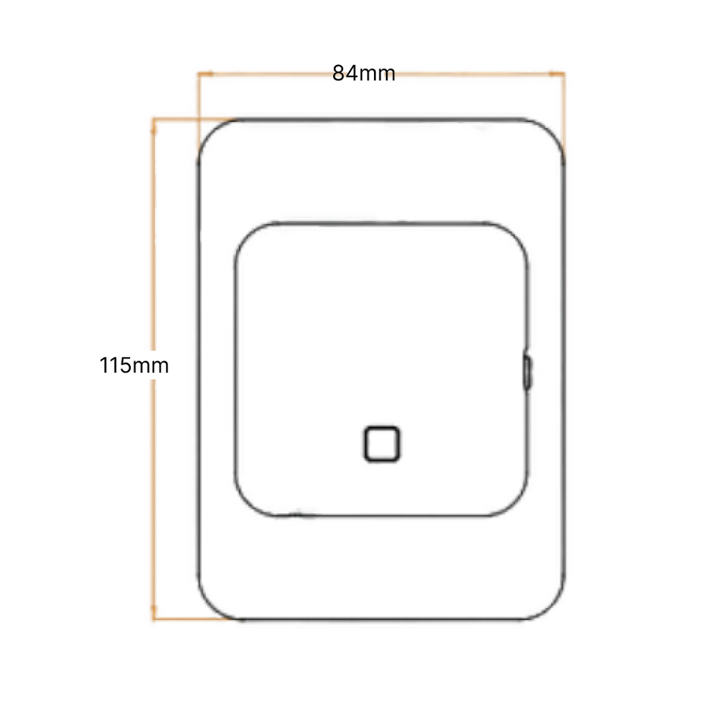 Hotwire Wifi Touchscreen Thermostat - White HWSMWIFI - HWSMWIFI-W