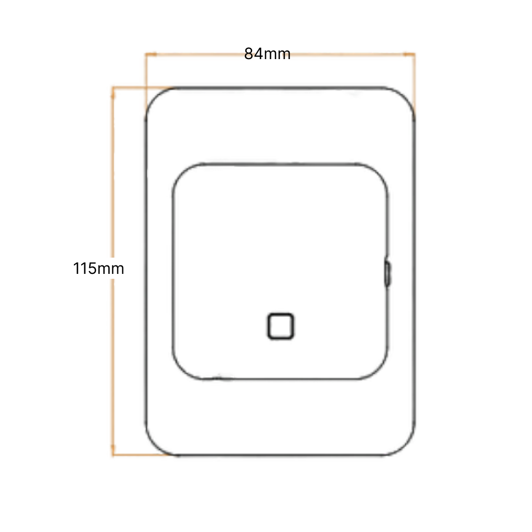 Hotwire Wifi Touchscreen Thermostat - White HWSMWIFI - HWSMWIFI-W