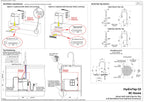 Zip HydroTap G5 Arc Plus Boiling & Chilled - Brushed Chrome H5L784Z01AU — installation dimensions and clearances