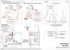 Zip Hydrotap G5 Celsius ARC Boiling, Chilled, Hot & Ambient - Matte Black H57784Z03AU — installation dimensions and clearances