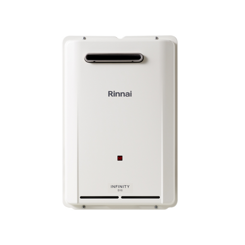 Rinnai B16 Continuous Flow Gas Hot Water System - LPG 50°C INF16L50B