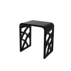 Thermogroup Ivy Shower Stool 400x270mm - Black - IS4027B