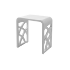 Thermogroup Ivy Shower Stool 400x270mm - White - IS4027W