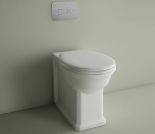 Studio Bagno Impero Rimless Wall Faced Pan - IMP002