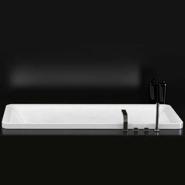 Kaldewei Incava 1700mm Steel Enamel Built In Bath with Overflow - Gloss White - 01-172-06