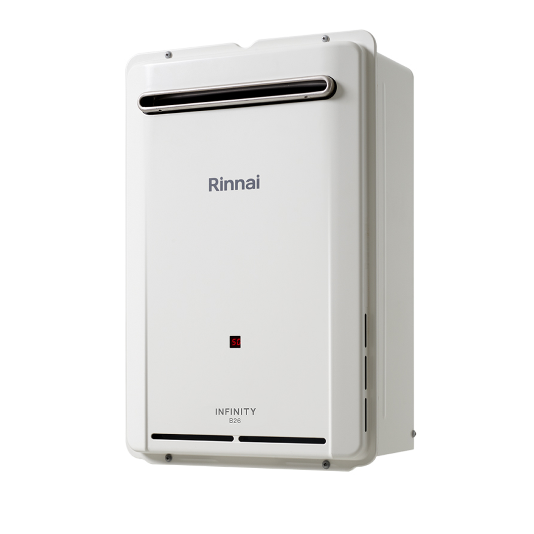 Rinnai Infinity B26 Continuous Flow Hot Water System - Natural Gas 50°C INF26N50B