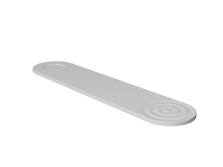 Thermogroup Holly Bath Caddy 900x200mm - White - HC9020W