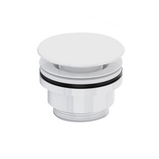 Victoria + Albert Universal Free Flow Basin Waste Kit - Quarrycast Gloss White K-28-SW