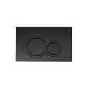 TOTO B&H Round Flush Panel - Matte Black K5130MB