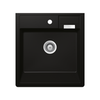 Abey Schock Kallio M-100 Single Bowl Sink 1TH - Night - KM-100NT
