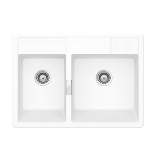 Abey Schock Kallio M-175 1 & 3/4 Bowl Sink 1TH - Day - KM-175D