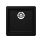 Abey Schock Kiruna KN-100NT Single Bowl Sink - Night