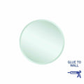 Thermogroup Kent 18mm Bevel Round Mirror - 900mmØ Glue-to-Wall - KR9090GT